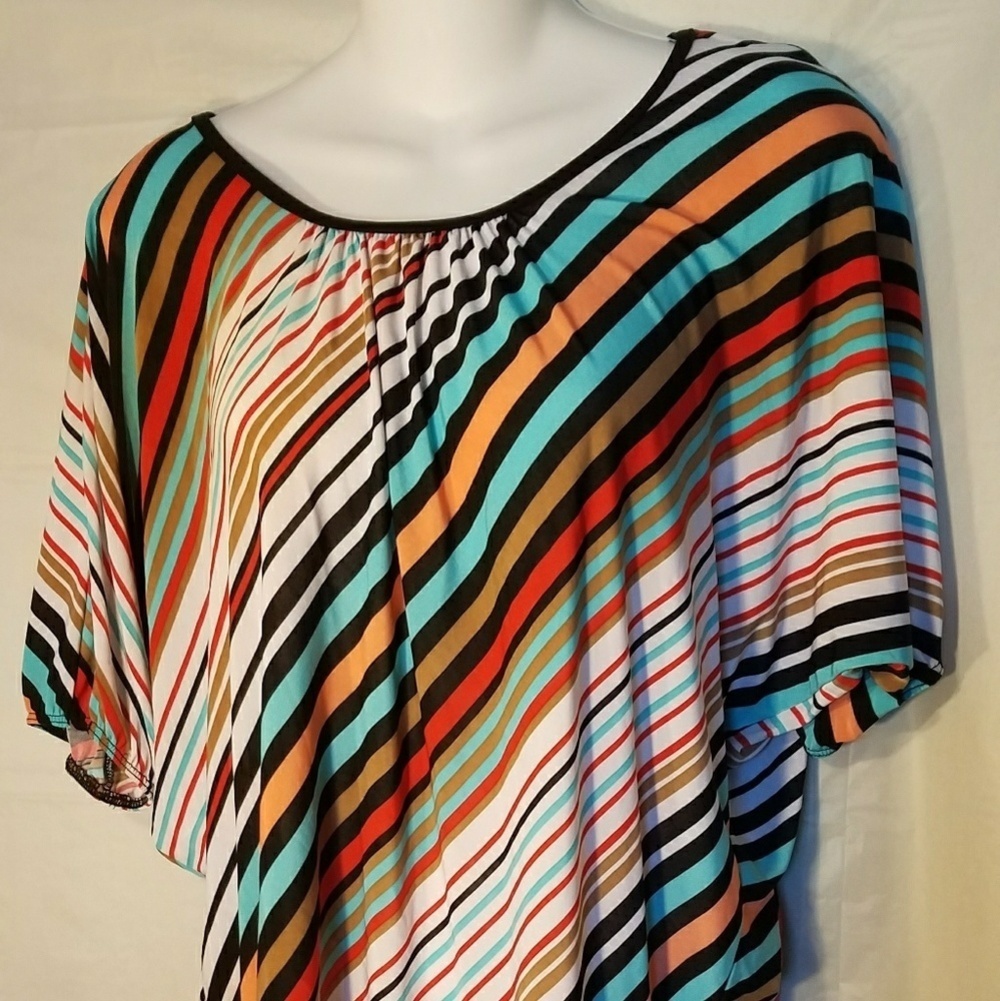 NWOT Carol Rose scoop neck blouse sz Medium